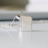 Write Her Own Story Book Pendant Necklace - sterling silver-NuNu jewellery