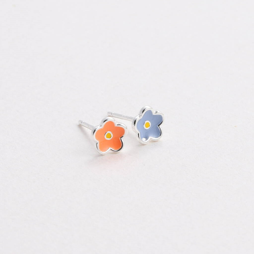 Gift Bag 'Soul Full Of Sunshine' Flower Earrings - sterling silver-NuNu jewellery