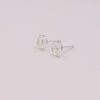 'Little Bit Of Protection' Button Earrings - sterling silver-NuNu jewellery