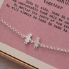 Sisters Together Bracelet - sterling silver-NuNu jewellery