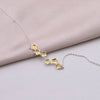 A Friend Like You Flowers On Stem Bracelet - sterling silver-NuNu jewellery