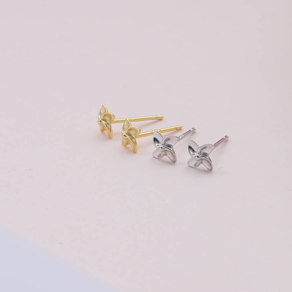 Message Bottle Earrings 'Thinking Of You' - sterling silver-NuNu jewellery