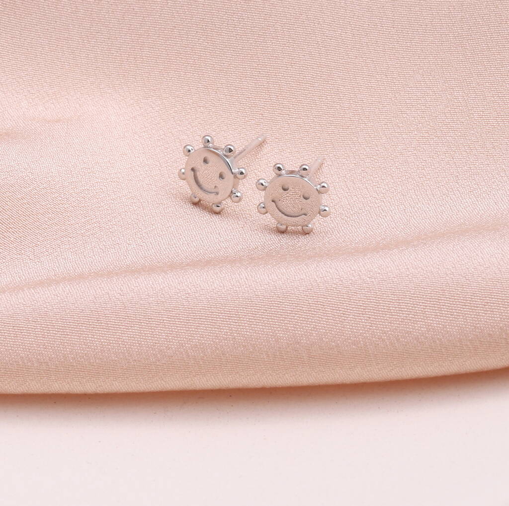 Gift Bag 'Friendship Is Like Sunshine' Earrings - sterling silver-NuNu jewellery