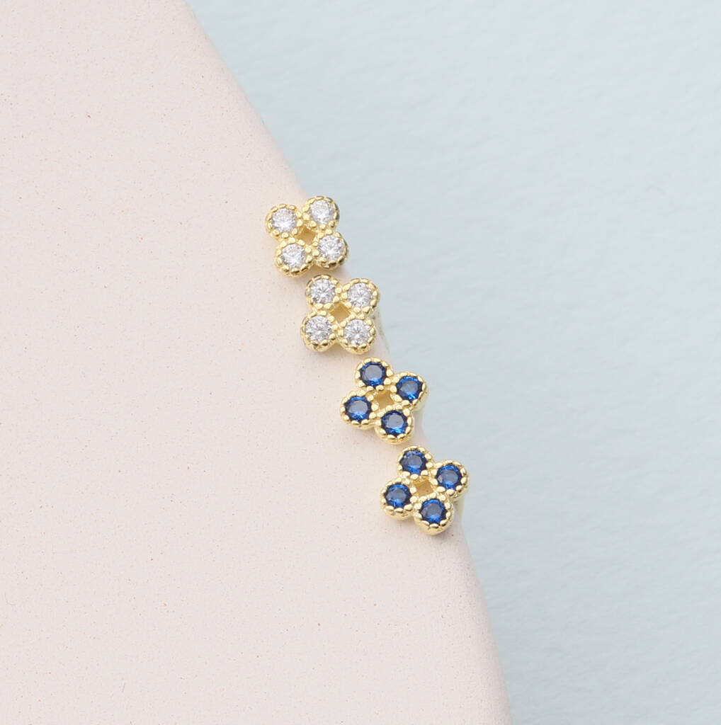 Message Bottle Earrings 'Forget Me Not' - sterling silver-NuNu jewellery