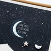 'To The Moon And Back' Earrings - sterling silver-NuNu jewellery