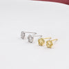 Sterling Silver 'Roses For Friend' Earrings - sterling silver-NuNu jewellery