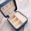 Velvet Jewellery Box With Rose Gold Personalised - sterling silver-NuNu jewellery